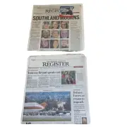 Orange County Register Newspapers 2020 January 28 Jan 30 Kobe Bryant Crash
