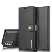 DG.Ming Samsung Galaxy A32 4G Detachable Wallet Folio Case Cover A325 [Black]