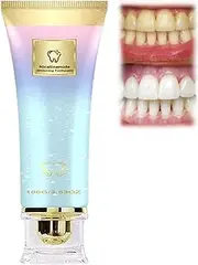 Peachloft Niacinamide Whitening Toothpaste, Elovele Toothpaste, Fluoride-Free, Stain Removal, Fresh Breath, Enamel Care, Mint (1Pcs)