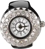 [Holibanna] Watch Digital Watch for Women Finger Watches for Men Hand Watch for Men Watch Rings Trendy Rings Ladies Watches Boys Rings Girl Finger Watch Boy Finger Watch Glass