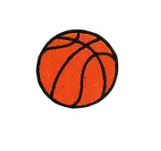 Patch Embroidered Applied Ballon De Basketball Shoes Thermoadhesive