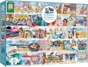 Gibsons Deckchairs & Donkeys by Val Goldfinch Jigsaw Puzzle 1000pcs (GIB071177)