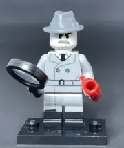 Lego Minifigure Film Noir Detective (COL424) Collectible Minifigures Series 25