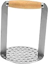 Hellery Potato Masher Egg Masher Food Crusher Manual Press Multipurpose Hand Press Masher Salad Tool Food Masher Kitchen Utensil