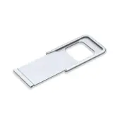 Webcam Shutter Slider Metal Alloy Camera Silver Cover Sticker Shield Laptop