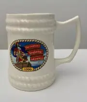 1996 Captain Morgan Spiced Rum "Captain's Seafaring Adventures" Ceramic Mug NEW
