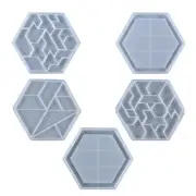 Hexagonal Puzzle Mold Suitable for Children and Adults-geometric Shape Toy Mold