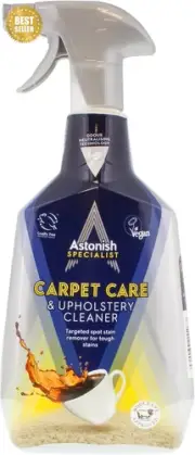 Astonish Carpet and Upholstery Cleaner (750Ml) for Wool & Synthetic Fabrics
