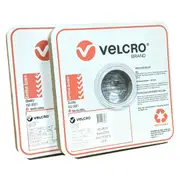 Velcro Stick-On Hook & Loop Dots White 22mm 900 Dots