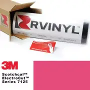 3M 7125 Scotchcal Magenta 103 Vinyl Film Sign Craft Hobby Decal Sheet Roll