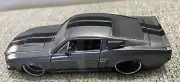 Car Jada Toy Scale 1/24 No 31452 1967 Shelby Get-500 Color Gray And Black