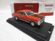 XY GTHO FORD FALCON BLACK STRIPE SIDCHROME RED COLOUR 1:64 SCALE