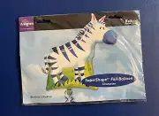 Zebra Foil Balloon 30" x 27" SuperShape by Anagram