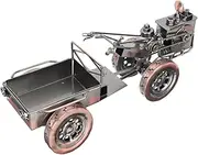 Gogogmee Rustic Tractor Ornament Mini Tractor Model Elegant Decor for Living Room