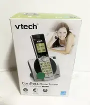 Vtech DECT 6.0 Cordless Phone System w/ Caller ID Telephone CS6919 SILVER