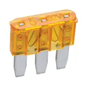 Narva 51205BL 5 AMP Micro 3 Blade Fuse Pack - Car Amplifiers, Auto Electrical