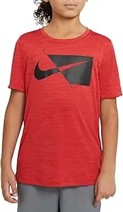 [Nike] Big Kids' DF HBR (Boys') Short-Sleeve T-Shirts DA0282-657 XL, X-Large
