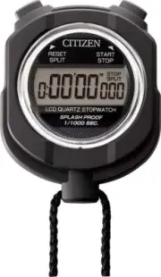 Citizen Digital 055 Stopwatch 8RDA55-002 Splash Proof New