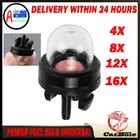 4X Primer Pump Bulbs For Homelite Echo Stihl Ryobi Poulan Zama Carburetor Parts