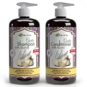 Garlic Hair Shampoo & Conditioner with Anti DHT Blocker – Garlic Natural Hair...