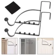 2 Pcs Storage Hook behind The Door Baby Home Organisation Back of Organizer