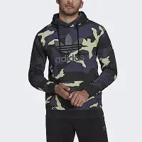 在飛比找Yahoo奇摩購物中心優惠-Adidas Camo Hoodie HF4882 男 連帽