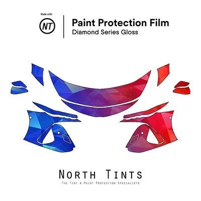 Toyota Prius Prime 17-2022 PreCut Paint Protection Film Clear Bra PPF Kit