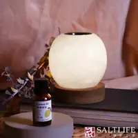 在飛比找momo購物網優惠-【鹽夢工場】白鹽小圓球(精油燈系列)