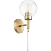 Quorum International 5317-1-80 Volan Wall Sconce Aged Brass