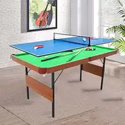 Small Folding Portable Pool Table, Mini Billiards Educational Toys for Kids Gift Home