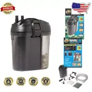 Nano 30 External Canister Filter for 10-30 Gallon Fresh and Saltwater Tanks