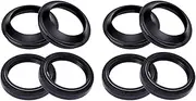 41x53x8 Motorcycle Front Fork Damper Oil Seal 41 53 Dust Cover Lip for ZX-7R ZX7R ZX750L Upside Down ZX 7R 750 ZX750 K1-K2 ZX750M(4pc Seal 4pc Cover)