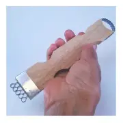 Thai Kitchen Tools Coconut Grater 2 in1 VTG Scraper Shredder by Hand 1 PC/Set