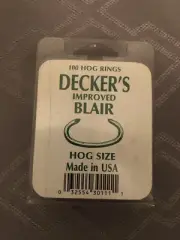 Decker’s Improved Blair Hog Rings Hog Size