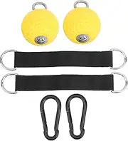 Pull Up Ball Grip, Non Slip Climbing Holds, Climbing Pull UpPower Ball Hold Grips for Strength Training Attachment, Chin UpBar, Kettlebell, Barbell Home Gym Workout