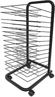 15-Layer Art Drying Rack Educational Product Drying Rack, Space Saving Rack for Painting Crafts Artwork Canvas Storage (for Artist Canvas, Paper, Painting)