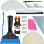REEVAA Window Tint Kit - 10Pcs Car Film Installation Tools, Professional Tinting Kit With Squeegee and Felt Applicator, Easy to Use