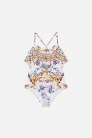 KIDS NECK FRILL ONE PIECE 12-14 PALAZZO PLAY DATE