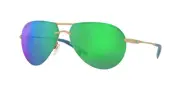 COSTA DEL MAR 6S6006 09 Helo Matte Champagne Green Mirror 61 mm Men's Sunglasses