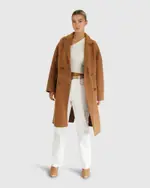 [Belle & Bloom] Amnesia Wool Blend Oversized Coat - Camel
