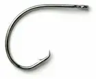 Mustad Ultra Demon Circle Hook Black Nickel 1X 10 Per Pack - Size 5/0