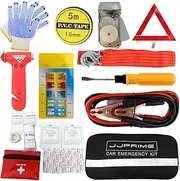 WSS - Set of 12 Ultimate Car Safety Driving Travel Kit Emergency Breakdown Road Safety Kit EU Vehicle Car Van Caravan Warning Triangle Tools