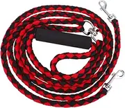 Levemolo 1pc pet Leash Dog Leash Bungee Dog Leash Dog Walking Strap Thick Rope Dog Leads Dual Dog Leash Braided Dog Leash Outdoor Leash Pet Hand Leash Travel Walk The Dog Bungee Strap