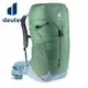 【deuter 德國】AC LITE網架直立式透氣背包/登山背包/女性窄肩款28SL 3420921 蘆薈綠