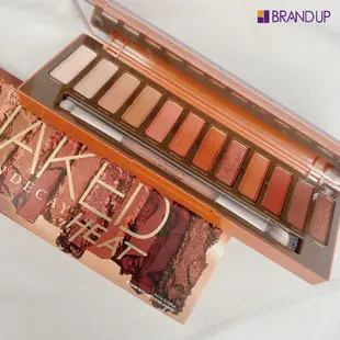 URBAN DECAY 衰敗城市12色眼影盤 #NAKED HEAT 落日色暖色秋冬色棕色大地色布蘭雅