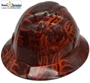 Jackhammer Hydro Dipped Full Brim Hard Hat with Ratchet Suspension