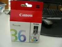 在飛比找Yahoo!奇摩拍賣優惠-☆呈運☆CANON CLI-36 原廠彩色墨水匣PIXMA 