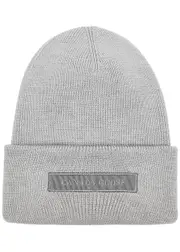 Canada Goose A Tonal Emblem Beanie - Grey One Size