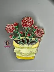 Belle - Beauty and the Beast - Loungefly - Disney Princess - Potted Plant Pin