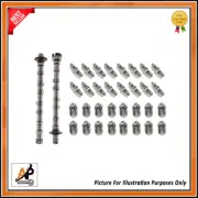 Inlet & Exhaust Camshaft+Rockers For CITROEN PEUGEOT 2.0 HDI DW10FUE DW10FUD